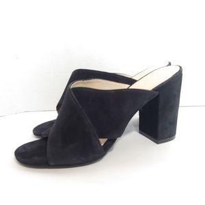 Cole Haan black suede Gabby Mule